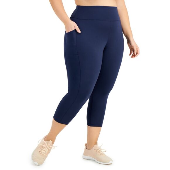 Ideology Womens Plus Stretch High Rise‎ Leggings Size 3X - Picture 1 of 3